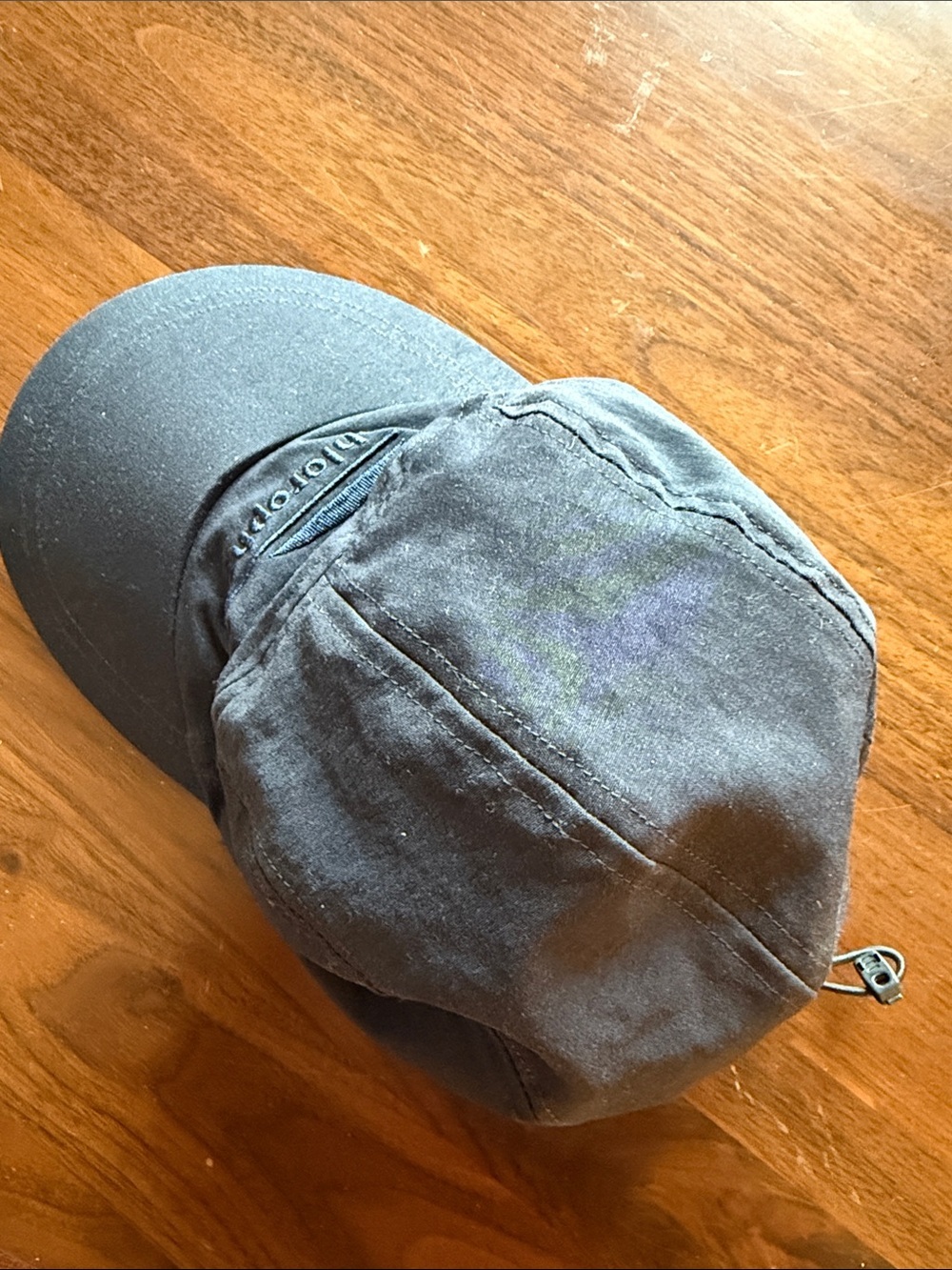 Black Men's Performance Cap chlorophyle - Picture 4 of 4